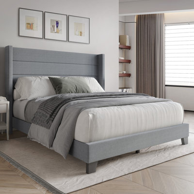 Monterrey Upholstered Panel Bed by Ebern Designs