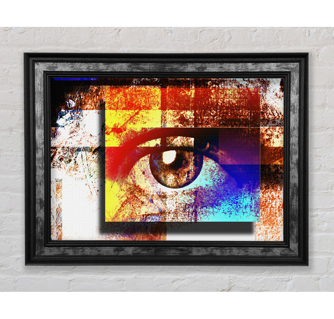 Eye See You - Einzelne Bilderrahmen Kunstdrucke