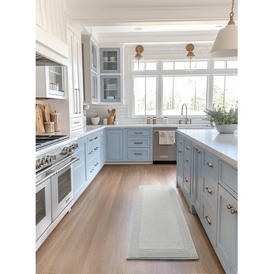1 tapis de bain réversible 100% coton touffeté 3000 g / m²