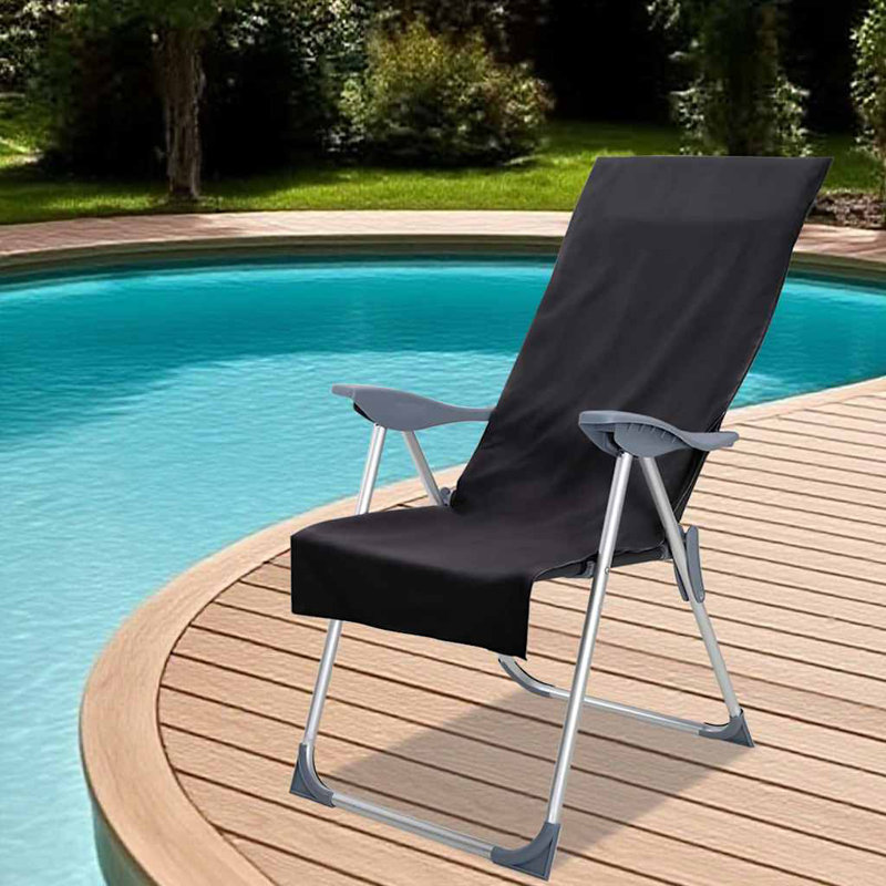 Beach Towel, Black