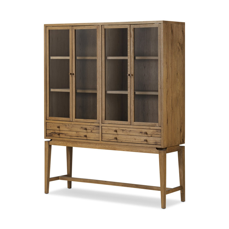Bergstrom Display Cabinet, Light Brown
