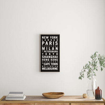 Tram Scrolls - Print on Canvas