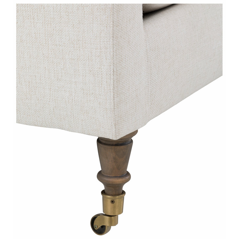 Dolce Chaise Lounge, Charcoal, Hazelnut (9508 17)