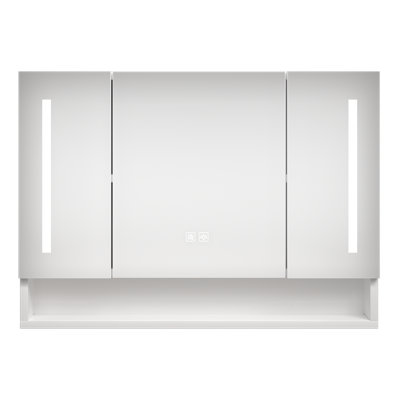 Miroir mural pour armoire à pharmacie 27,56 po H 39,37 po Natashi