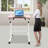 Kulig Height Adjustable Standing Desk with USB Interfaces And US Standard Sockets