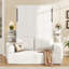 Lit mural blanc pleine grandeur avec rangement, idéal pour les petits espaces, pièce multifonctionnelle, cadre robuste blanc, se transforme de à en quelques secondes, fabrication de haute qualité, mécanisme à deux pistons
