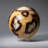Genuine Polished Septarian (2") Sphere from Madagascar-103623245-103623645