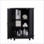 Armoire de salle de bain d'angle avec tablette réglable-787118638