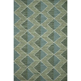 Textures Flatweave Wool Geometric Shapes Area Rug