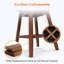 Tabouret de comptoir pivotant Detweiler-130078439