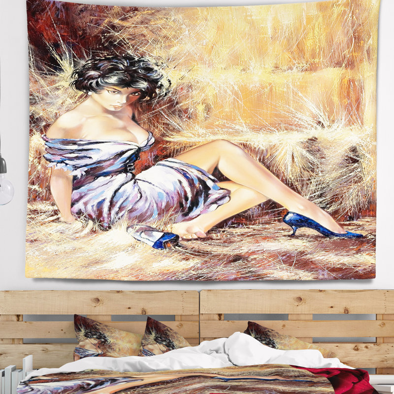 Polyester Tapestry, 32" H x 39" W