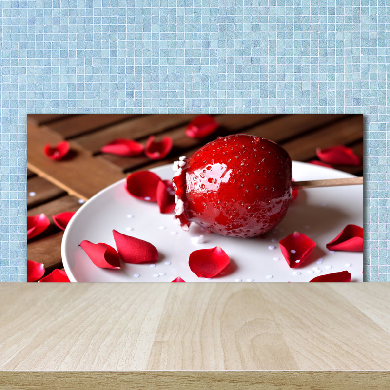 50cm W x 100cm L Glass Peel and Stick Panel
