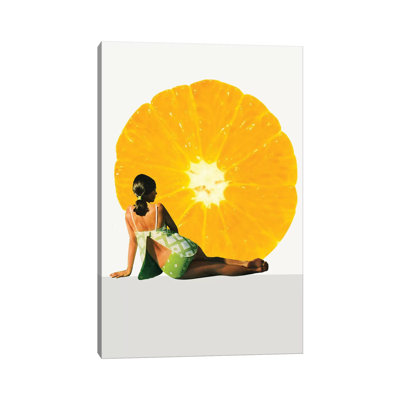 Sun Bathing by Kiki C Landon - Print on Canvas