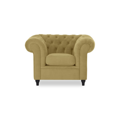 Upholstered Chesterfield Chair