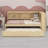 Twin Size Daybed With Trundle, L-Shaped Bookcase, Wood Sofa Bed Frame With Storage Cabinets And USB Ports-981089182