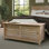 Banc de rangement en bois massif Greenport