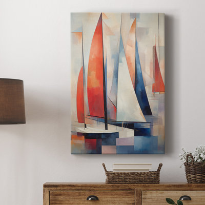 NAUTICAL Series CDxxx - Toile tendue avec châssis de qualité supérieure - Prêt à être accroché