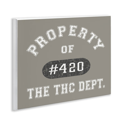 Art rétro sur plaque, propriété supérieure de THC