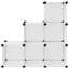 6 - Pair Stackable Shoe Rack