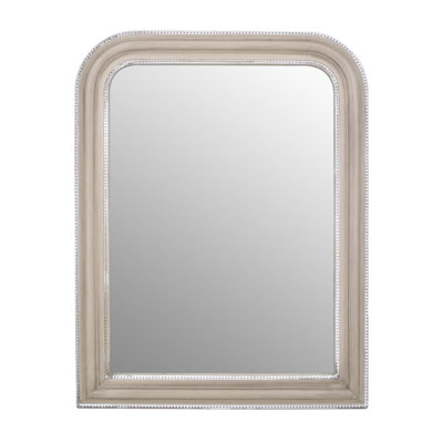 Dakota Wood Flat Wall Mirror