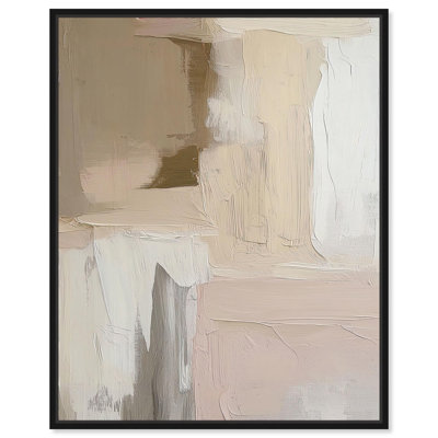 «Subtle Earth Tones II», toile neutre par Art Remedy
