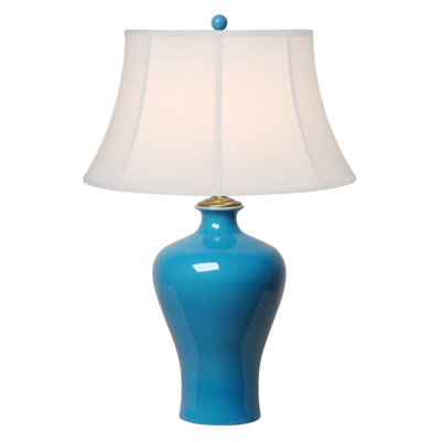 Lampe de table turquoise 36 po Meiping