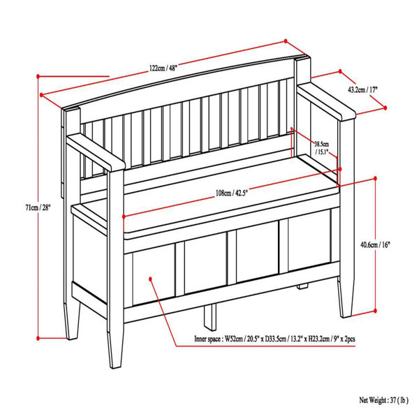 Dimensions du produit