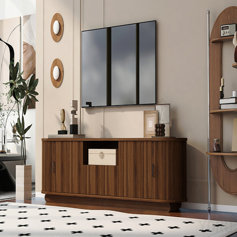 Meuble télé 70,86 pouces pour salle de bain transitionnelle - Adjacent - Imperméable