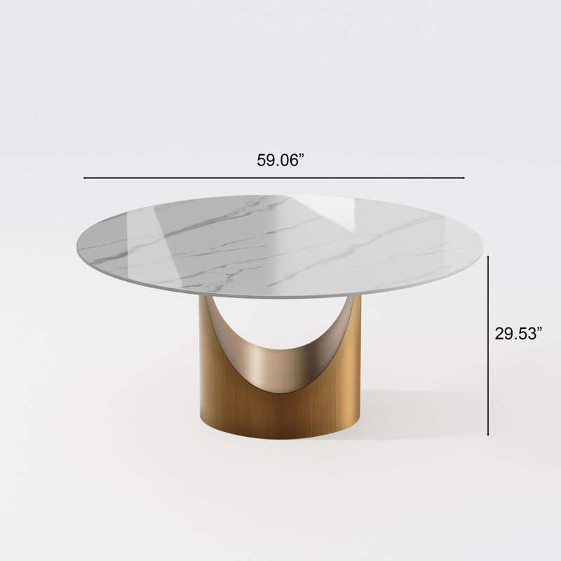 Table de salle à manger Modern Modern, 29 po x L 59 po x l 59 po