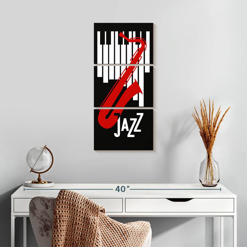 Jazz Keys, H 27 po x l 12 po