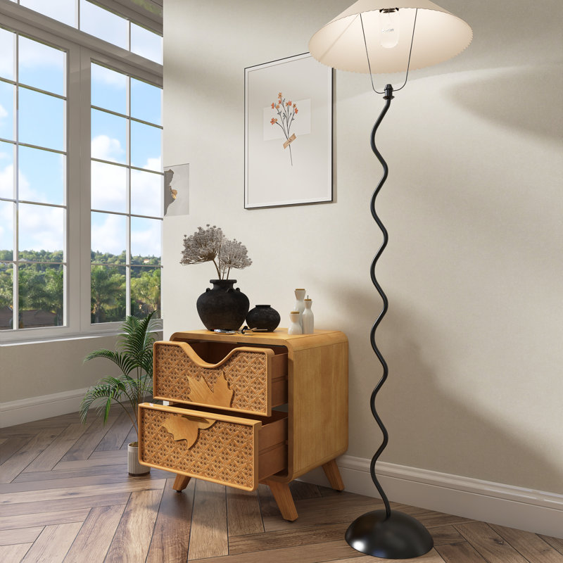 Armoire d'appoint moderne avec deux tiroirs