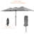 Sabrie 15 x 9 ft. Market Umbrella Large Double-Sided Patio Umbrella-2000856679