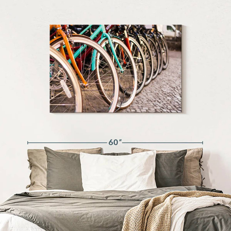Mehar Bicycle Wheels, 30" H x 45" W