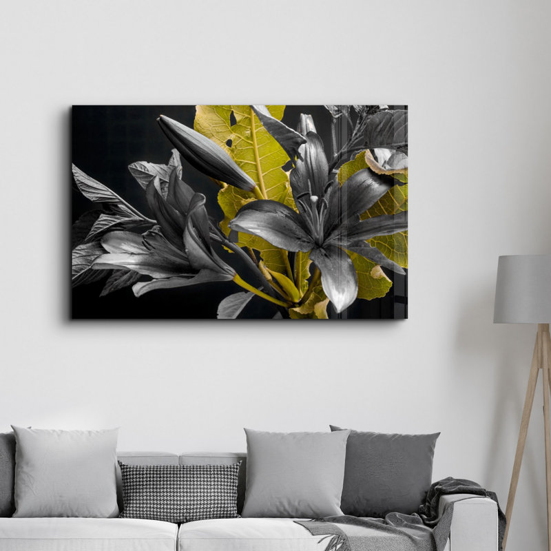 Peinture décorative en verre trempé