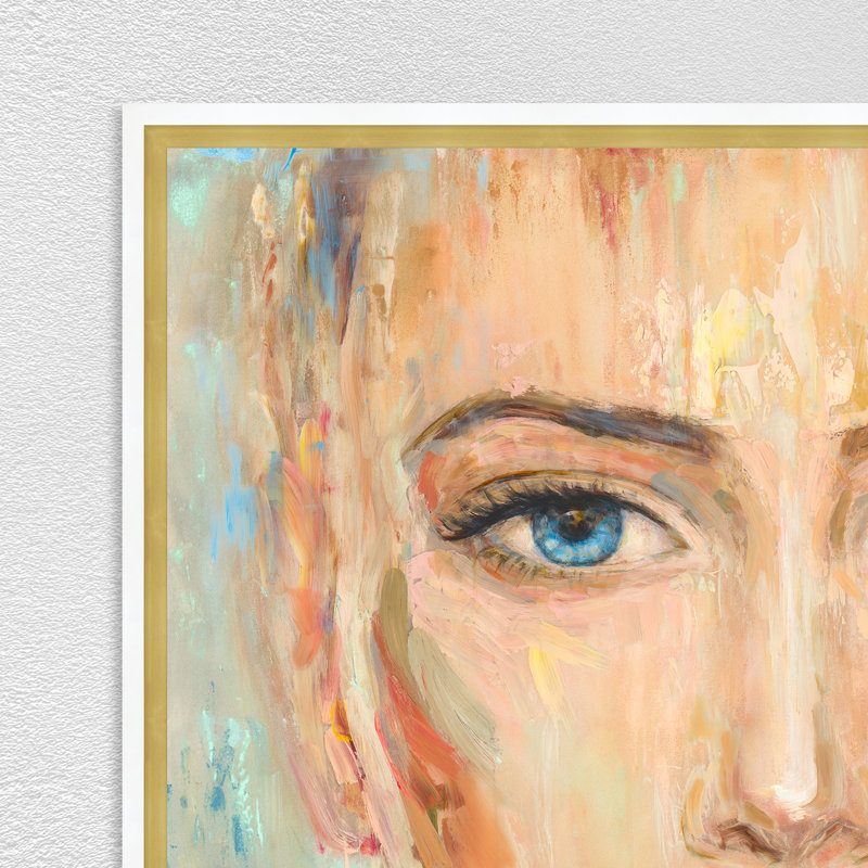 Captivating Eyes Print by Maelani Blue, 31.75" H x 31.75" W