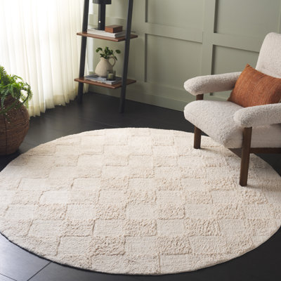Tapis de couleur unie lavable à la machine Sarik