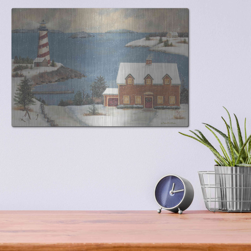 «Candy Cane Bay» par Pam Britton, H 12 po x l 16 po