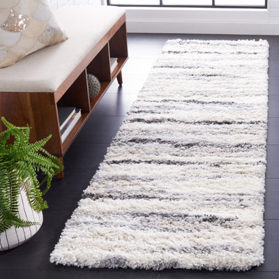 Fontana Shag 800 Performance Striped Rug