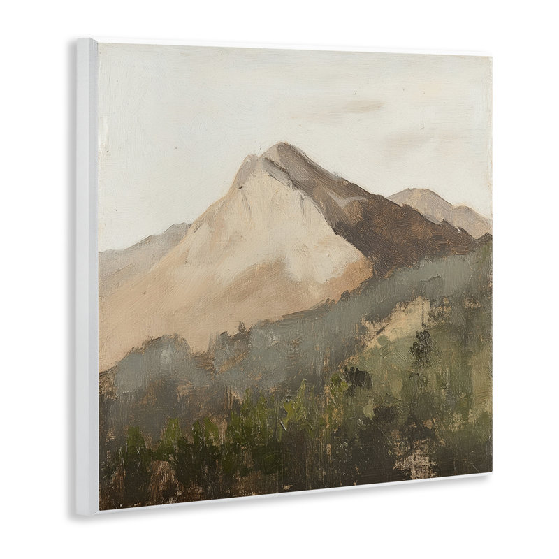 Sierra Mountain Landscape, plaque murale par Petal Prints Design