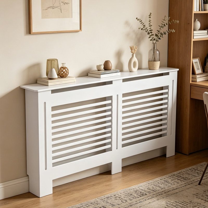 Jebediah Radiator Cover, 92.2 cm H x 172 cm W x 19 cm D