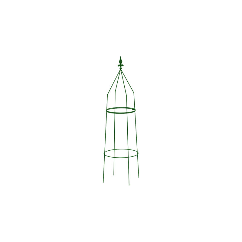 Ardiana Metal Plant Support, Green, 1, 115cm H x 36cm W x 36cm D