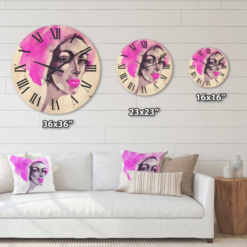 Horloge murale Afro American, Grand