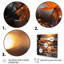 «Orange Autumn Maple Leaves I - Lake», art mural sur toile-939383428-939383429