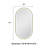 ZC-Mirror  36" H Wall Mounted Bathroom Framed LED Mirror With Memory Function-105300937-105300939