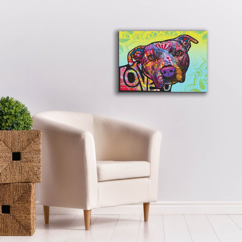 " Love You Pit Bull " Print
