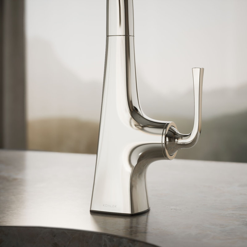 Graze Single-Handle Bar Sink Faucet, Vibrant Polished Nickel