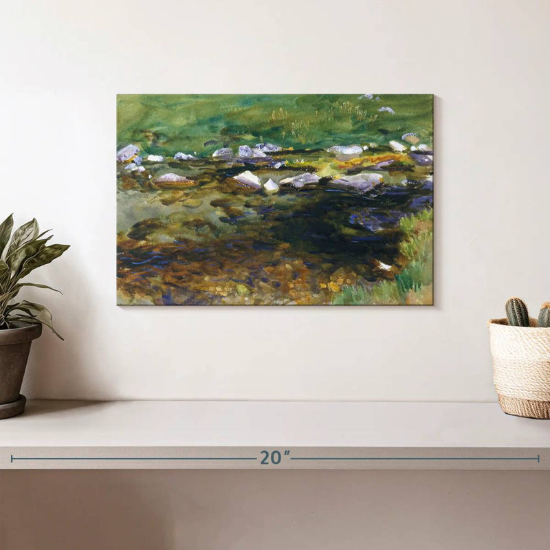 Alvord Brook And Meadow 1907, 8" H x 12" W