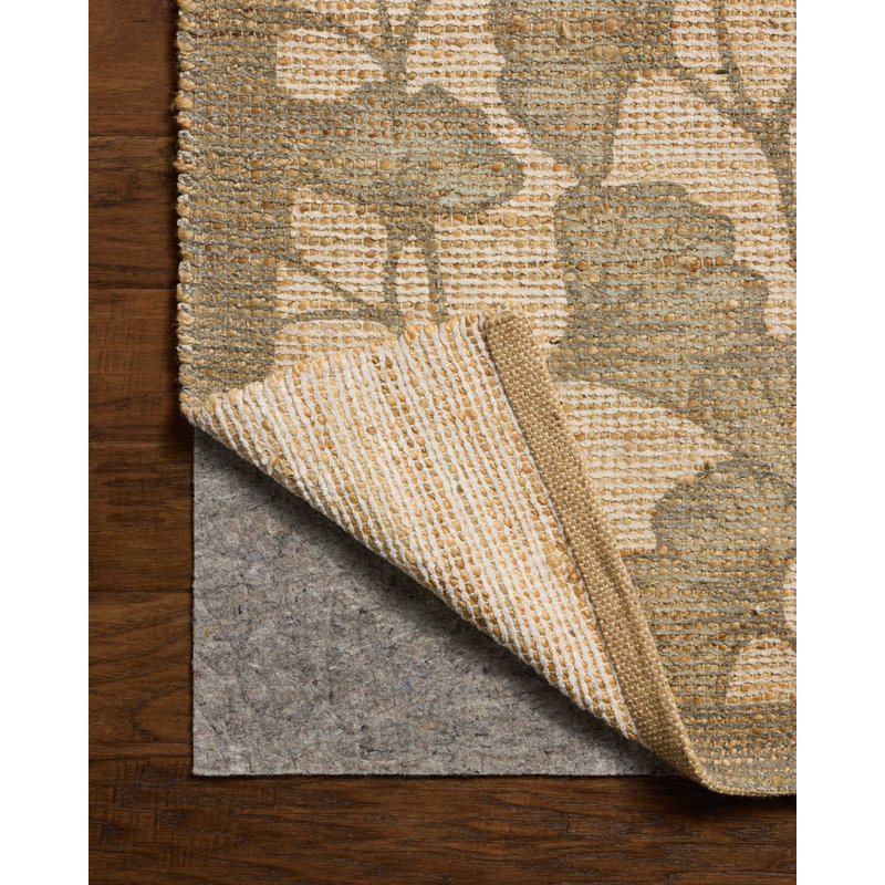 Chris Loves Julia x Loloi Rue Olive / Sage Area Rug, Rectangle 3'6" x 5'6"