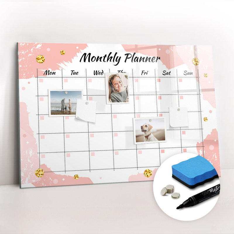 Magnetic Glass Dry Erase Board