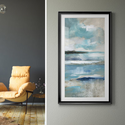 " Distant Drama I " Painting Print
